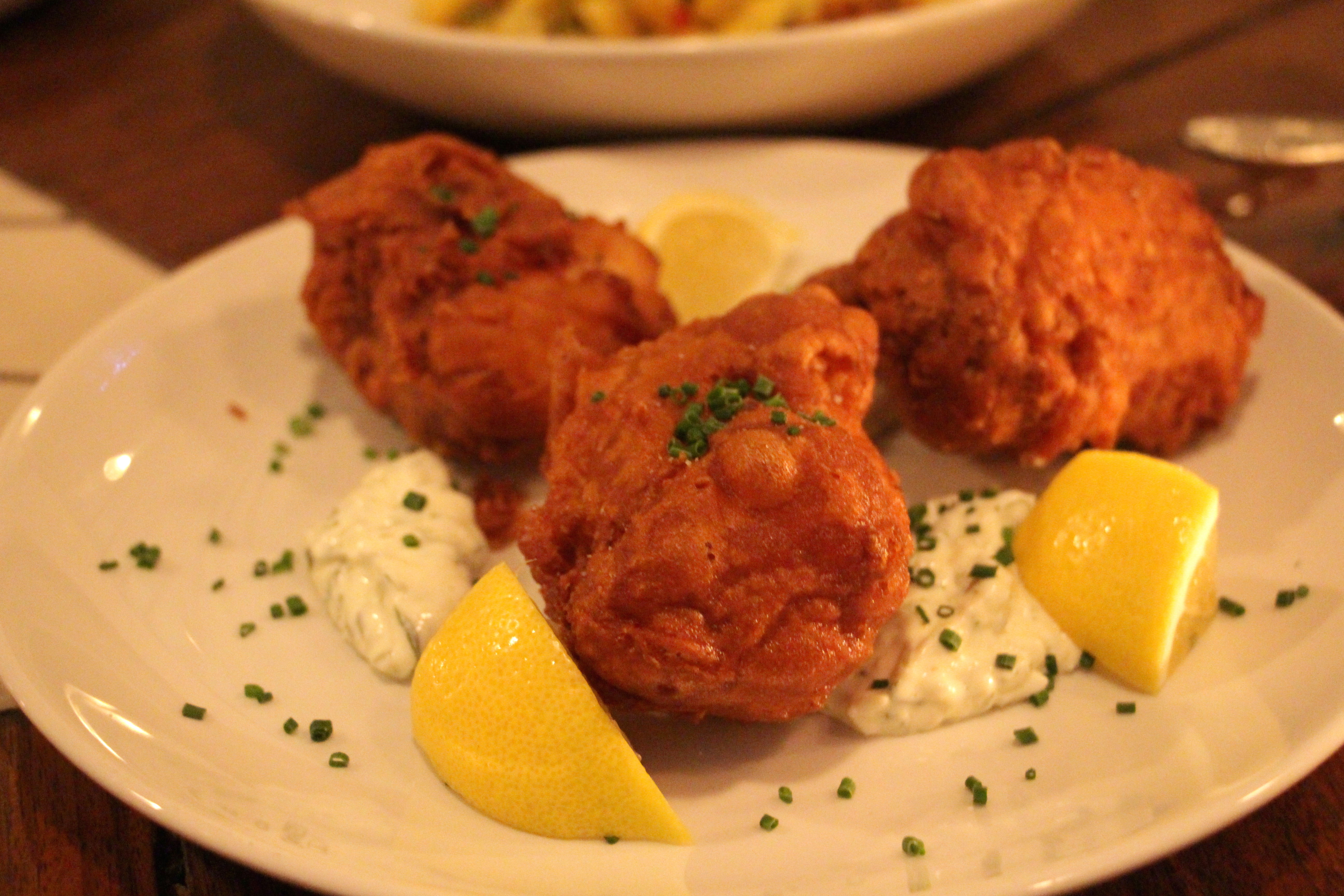 21 greenpoint battered cod