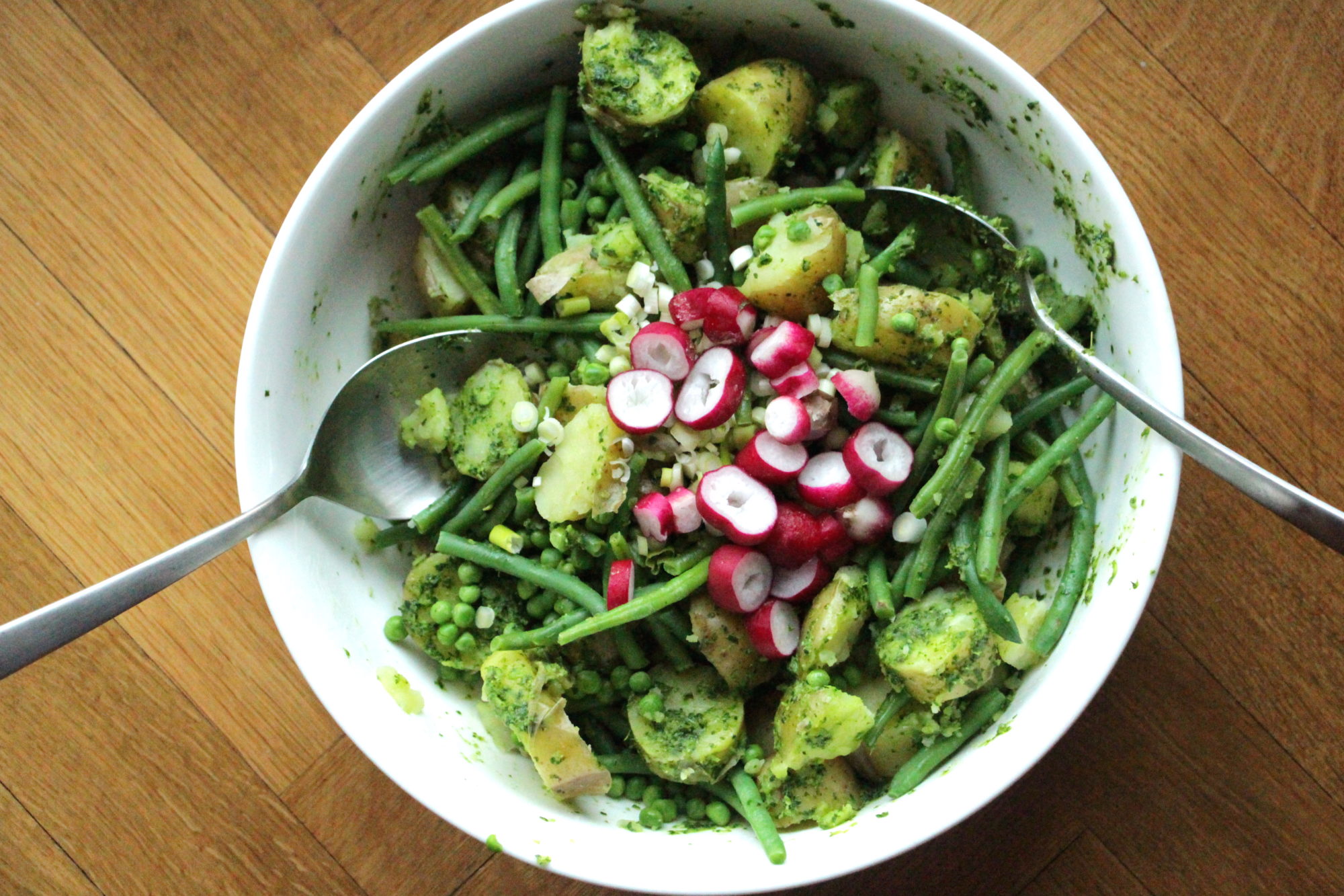 spring potato salad