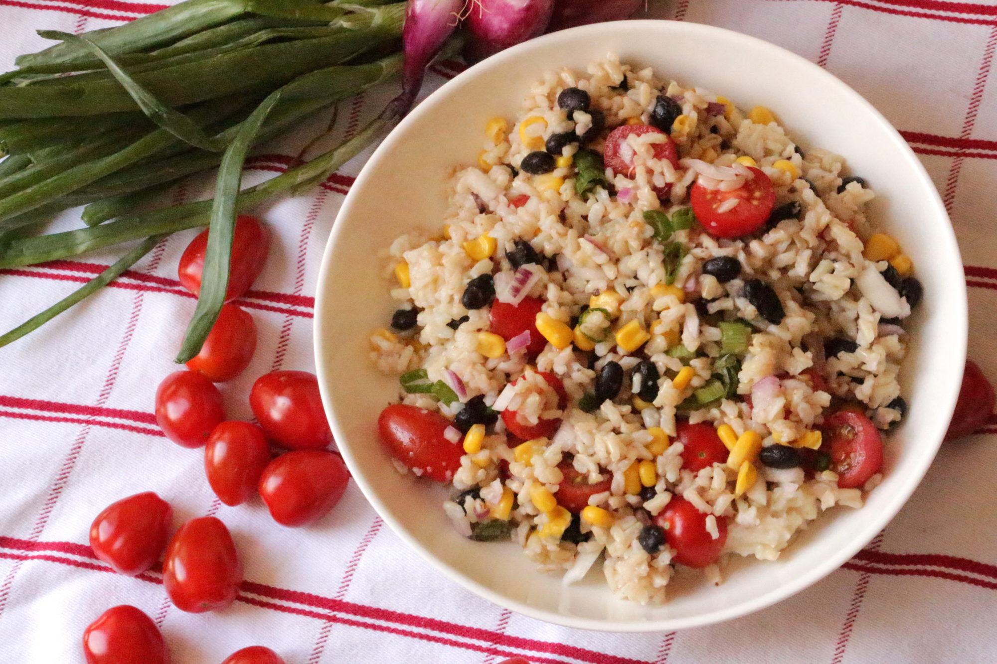 southwestern rice salad