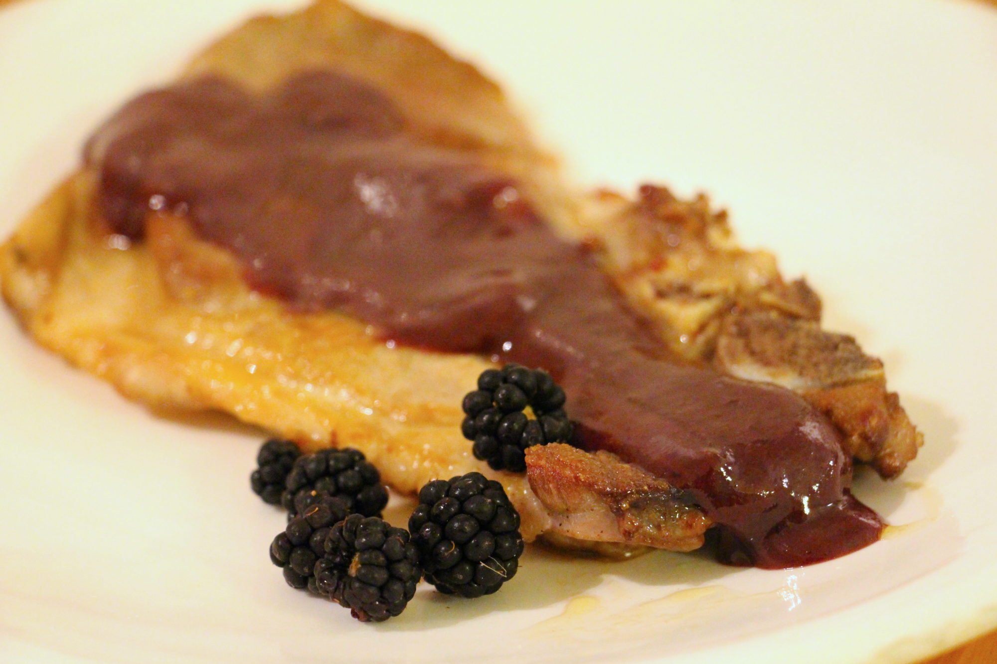 blackberry pork chops