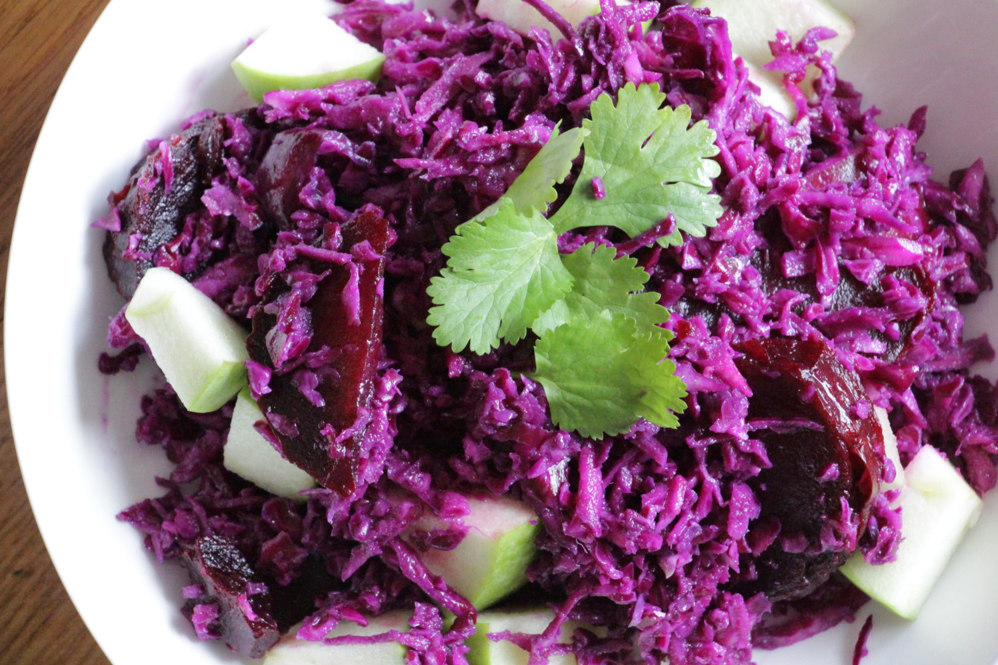 cabbage and beets